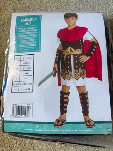 Boys roman gladiator costume - boys,