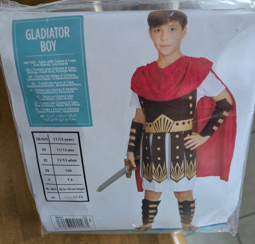 Kids gladiator costume - kids,