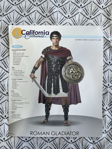 Gladiator costume from
