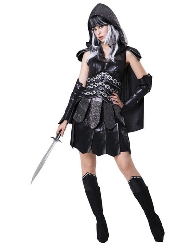 Adult dark warrior lady - adult,