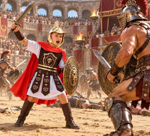 Roman soldier fancy - soldier, dress