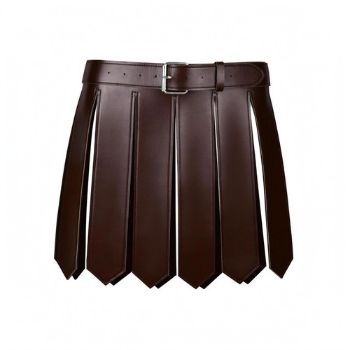 Leather gladiator kilt - gladiator,