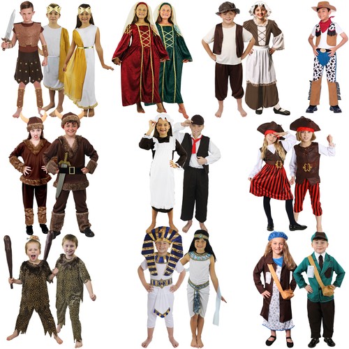 Kids world book day - world, costumes