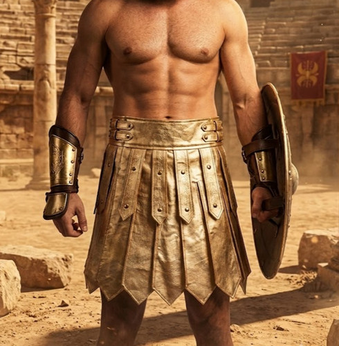 Roman gladiator costume kilt - costume,